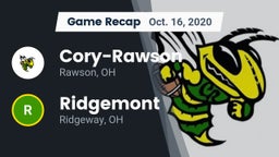 Recap: Cory-Rawson  vs. Ridgemont  2020