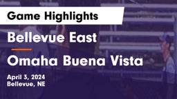 Bellevue East  vs Omaha Buena Vista  Game Highlights - April 3, 2024