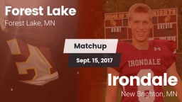 Matchup: Forest Lake High vs. Irondale  2017