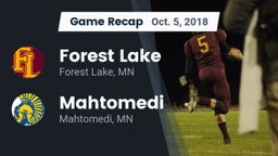 Recap: Forest Lake  vs. Mahtomedi  2018