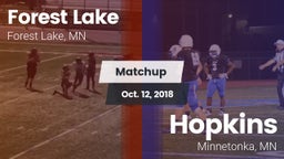 Matchup: Forest Lake High vs. Hopkins  2018