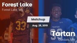Matchup: Forest Lake High vs. Tartan  2019