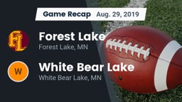 Recap: Forest Lake  vs. White Bear Lake  2019