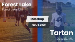 Matchup: Forest Lake High vs. Tartan  2020