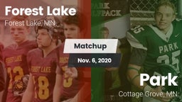 Matchup: Forest Lake High vs. Park  2020