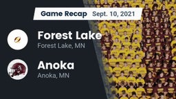 Recap: Forest Lake  vs. Anoka  2021