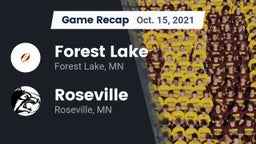 Recap: Forest Lake  vs. Roseville  2021