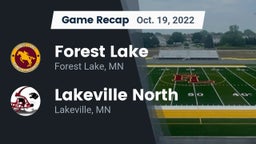 Recap: Forest Lake  vs. Lakeville North  2022