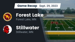 Recap: Forest Lake  vs. Stillwater  2023