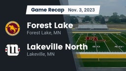 Recap: Forest Lake  vs. Lakeville North  2023