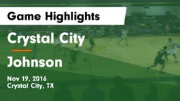 Crystal City  vs Johnson  Game Highlights - Nov 19, 2016