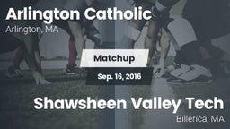 Matchup: Arlington Catholic vs. Shawsheen Valley Tech  2016