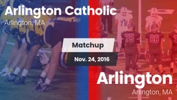 Matchup: Arlington Catholic vs. Arlington  2016