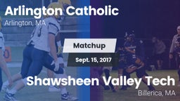 Matchup: Arlington Catholic vs. Shawsheen Valley Tech  2017