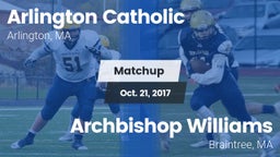 Matchup: Arlington Catholic vs. Archbishop Williams  2017