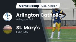 Recap: Arlington Catholic  vs. St. Mary's  2017