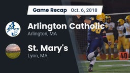 Recap: Arlington Catholic  vs. St. Mary's  2018
