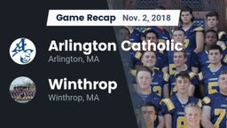 Recap: Arlington Catholic  vs. Winthrop   2018