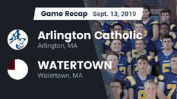 Recap: Arlington Catholic  vs. WATERTOWN 2019