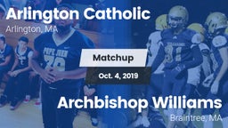 Matchup: Arlington Catholic vs. Archbishop Williams  2019