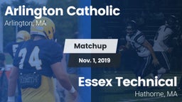 Matchup: Arlington Catholic vs. Essex Technical  2019