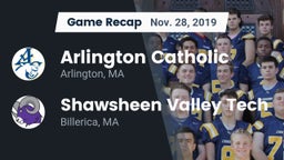 Recap: Arlington Catholic  vs. Shawsheen Valley Tech  2019