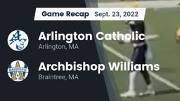 Recap: Arlington Catholic  vs. Archbishop Williams  2022