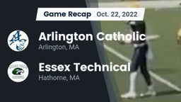 Recap: Arlington Catholic  vs. Essex Technical  2022