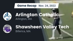 Recap: Arlington Catholic  vs. Shawsheen Valley Tech  2022