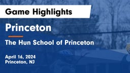 Princeton  vs The Hun School of Princeton Game Highlights - April 16, 2024