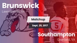 Matchup: Brunswick High vs. Southampton  2017