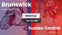 Matchup: Brunswick High vs. Sussex Central  2017