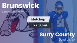 Matchup: Brunswick High vs. Surry County  2017