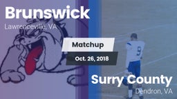 Matchup: Brunswick High vs. Surry County  2018