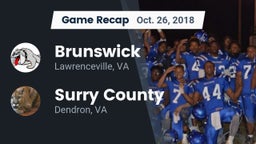 Recap: Brunswick  vs. Surry County  2018