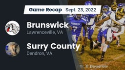 Recap: Brunswick  vs. Surry County  2022