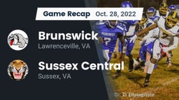 Recap: Brunswick  vs. Sussex Central  2022