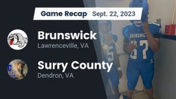 Recap: Brunswick  vs. Surry County  2023