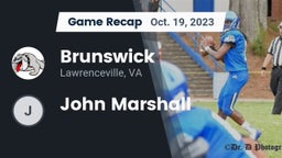 Recap: Brunswick  vs. John Marshall 2023