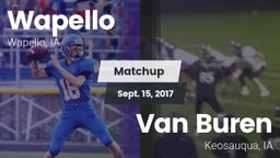 Matchup: Wapello vs. Van Buren  2017