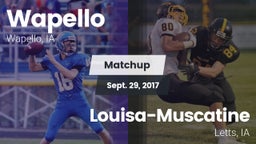 Matchup: Wapello vs. Louisa-Muscatine  2017