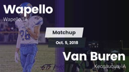 Matchup: Wapello vs. Van Buren  2018
