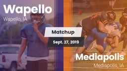 Matchup: Wapello vs. Mediapolis  2019