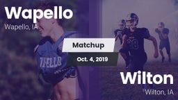 Matchup: Wapello vs. Wilton  2019