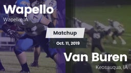 Matchup: Wapello vs. Van Buren  2019