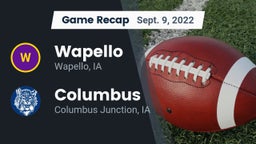 Recap: Wapello  vs. Columbus  2022