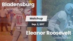 Matchup: Bladensburg High vs. Eleanor Roosevelt  2017