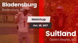 Matchup: Bladensburg High vs. Suitland  2017