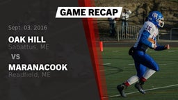 Recap: Oak Hill  vs. Maranacook  2016