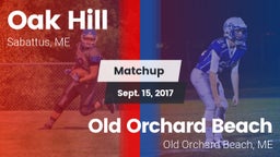 Matchup: Oak Hill vs. Old Orchard Beach  2017